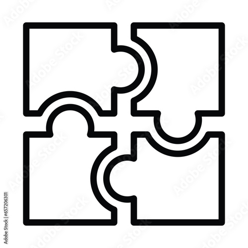 Puzzle solution icon