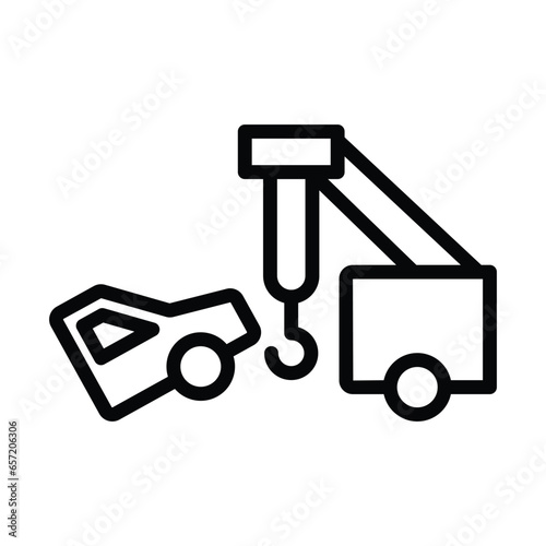 Car Towing Icon