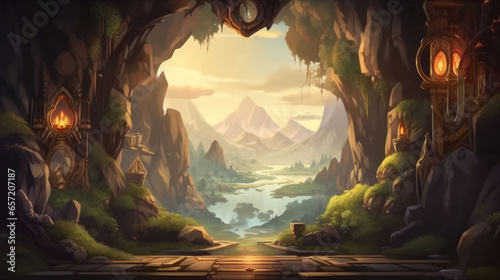 Dynamic Game Background Setting for Immersive Gaming Experiences