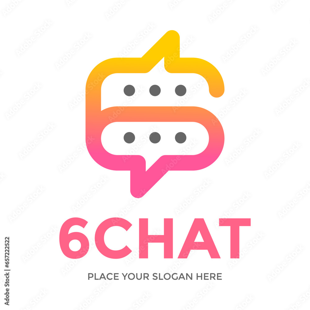 Letter G or number 9chat vector logo template. This design use communication symbol. Suitable for business. Letter G or number 9chat vector logo template. This design use communication symbol. Suitable for business.