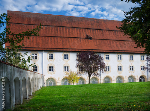 Formerly a barn, today an art gallery  Ochsenhausen, Germany photo