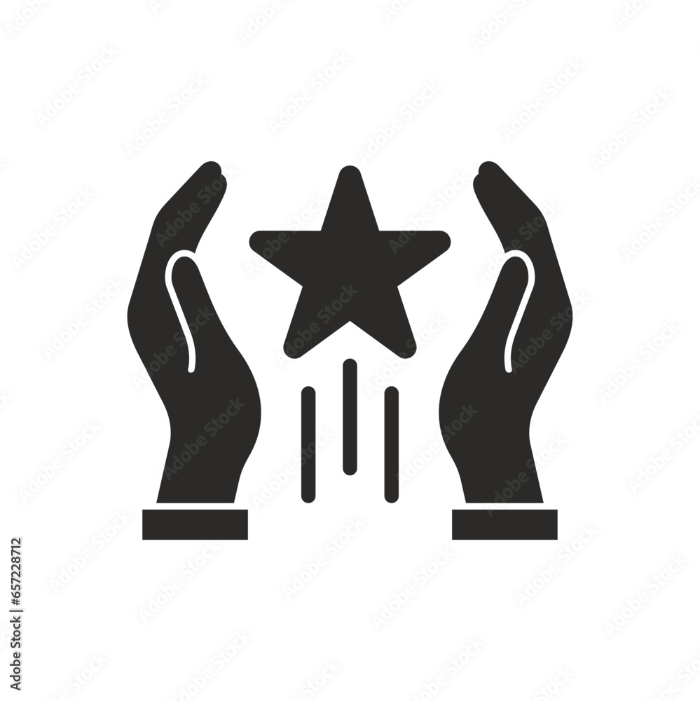 Obraz premium Advantage icon. Vector icon isolated on white background.