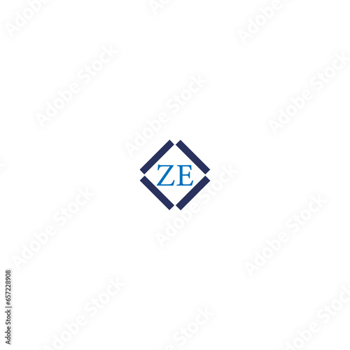 Free Download ZE letter logo design. ZE polygon, circle, triangle, hexagon, flat and simple style with  white color variation letter logo set in one artboard. ZE minimalist and classic logo. ZE latter logo, ZE logo - GFXLoad