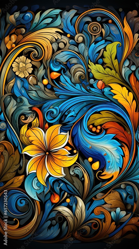 Beautiful Illustration Design of Mandala for Rangoli During Happy Diwali Beautiful Illustration Design of Mandala for Rangoli During Happy Diwali