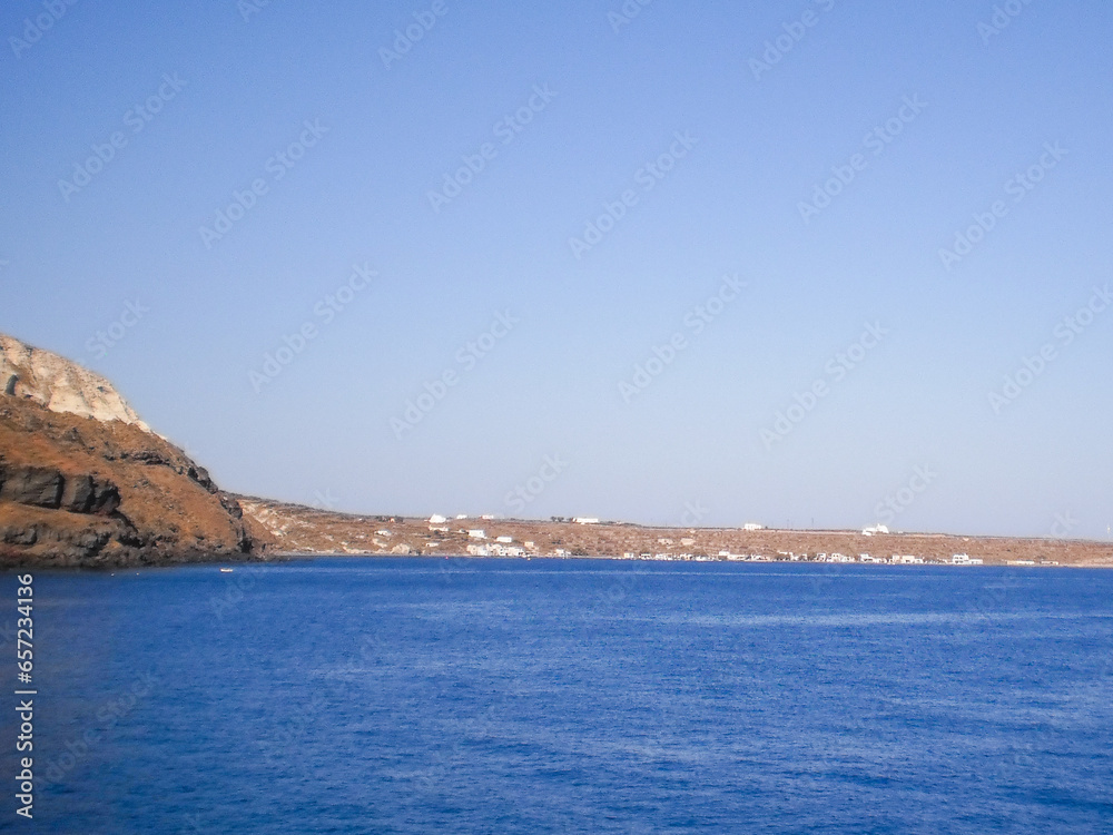A beautiful summer cruise in the Aegean Sea