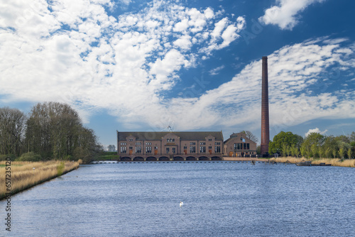 Ir. D. F. Woudagemaal is the largest steam pumping station ever built in world, UNESCO site, Lemmer, Friesland, Netherlands photo