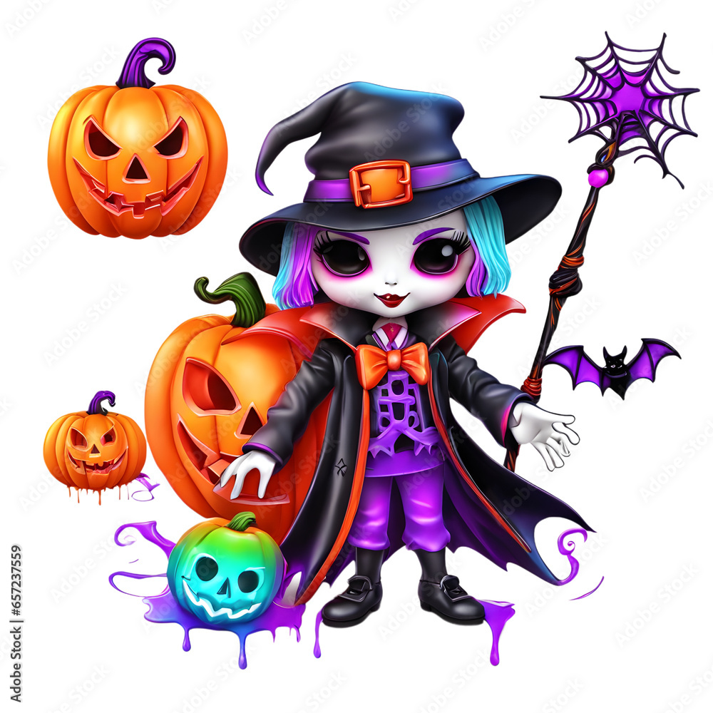 Happy Halloween Day Clipart, Halloween Day composition, Neon Colors Halloween Clipart, Generative AI
Happy Halloween Day Clipart, Halloween Day composition, Neon Colors Halloween Clipart, Generative AI