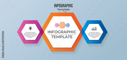 Vector infographic template for diagram, graph, presentation, chart, business concept with 2 options