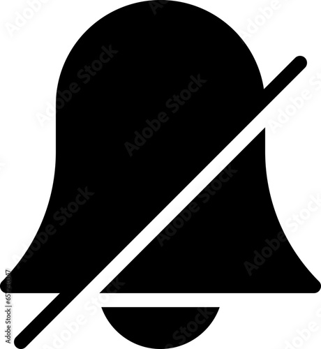 bell disabled icon