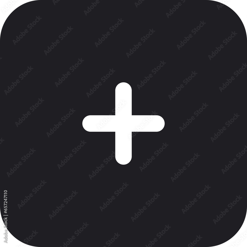Obraz premium add icon