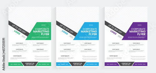 Modern multipurpose corporate agency best flyer design, Business A4 size creative flyer, cover page, handout, new year editable paper sheet template