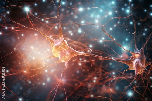 A connection between neurons where signals are transmitted. Generative AI