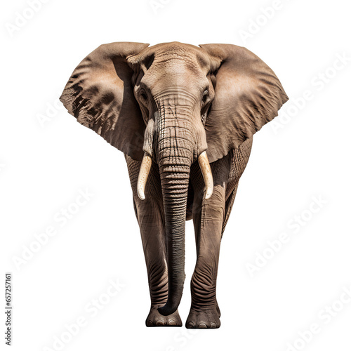 elephant isolated on white