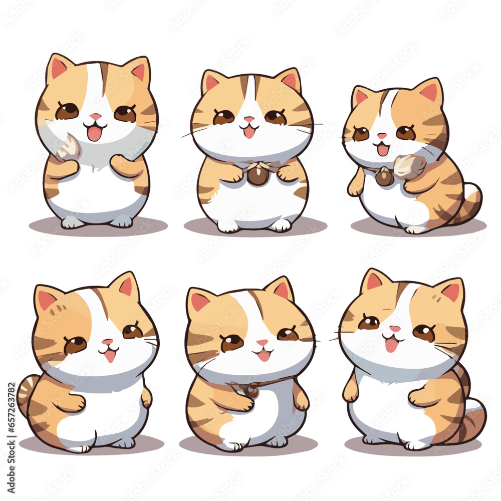 Cute Cat Illustration
