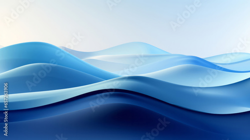 Three dimensional waveform background. Ocean wave. Abstract concept.