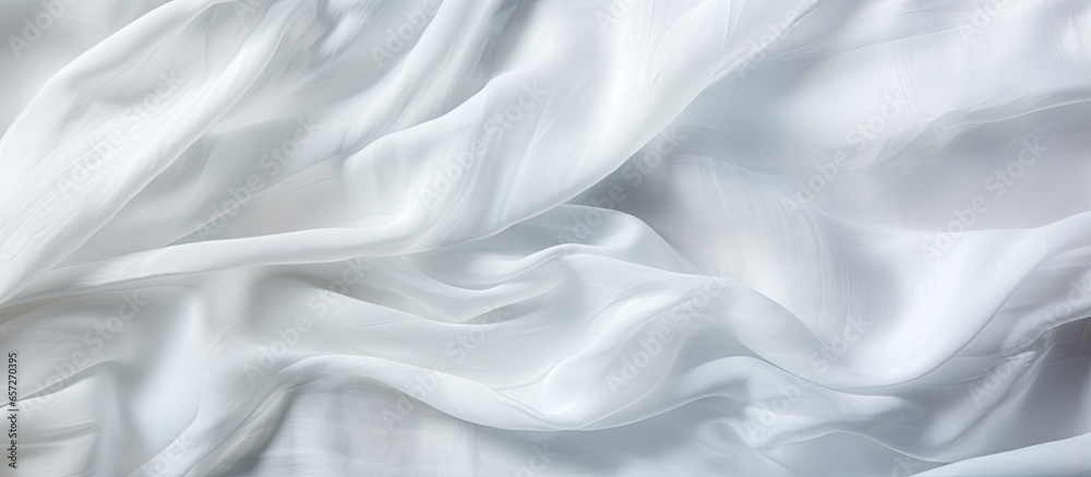 White textured cloth With copyspace for text