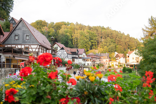Saxon Switzerland is a beautiful tourist destination in Germany.
