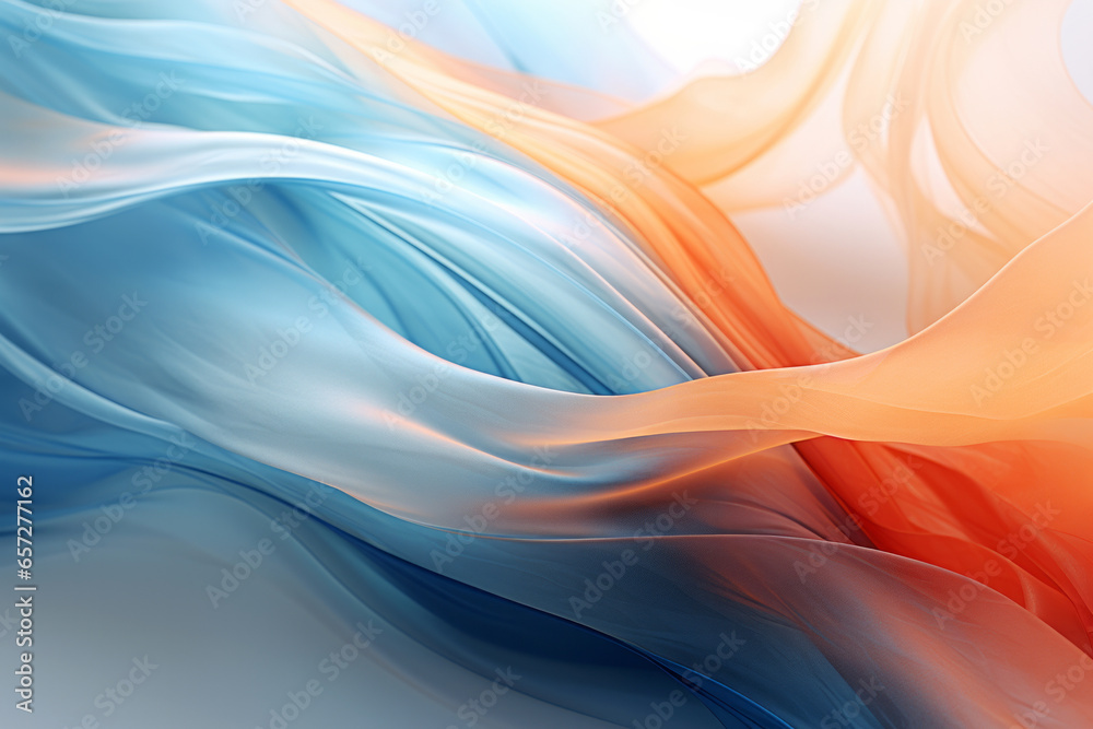 Dreaming bright silk fabric futuristic abstract background with flowing waves. Flying waves in different shapes Dreaming bright silk fabric futuristic abstract background with flowing waves. Flying waves in different shapes