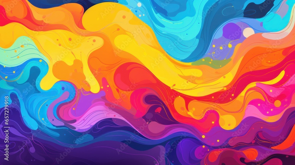 abstract watercolor background. Generative AI abstract watercolor background. Generative AI