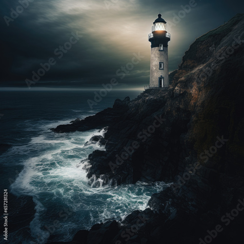 lighthouse on the coast