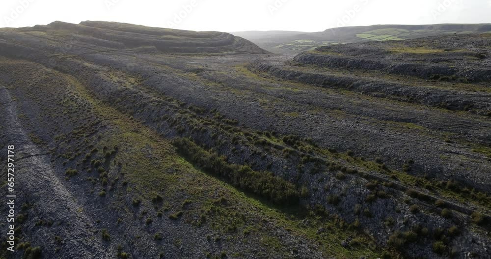 drone flying between 2 rocky mountains drone flying between 2 rocky mountains