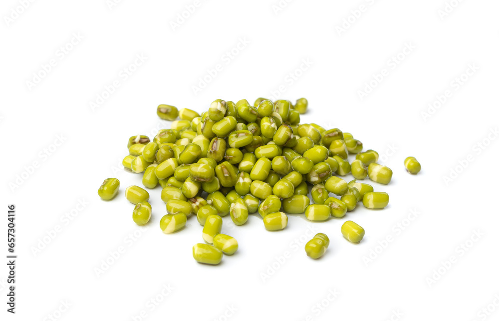 Soaked Mung Beans, Wet Vigna Radiata Seeds Pile, Macro Photo of Green Gram in Water Soaked Mung Beans, Wet Vigna Radiata Seeds Pile, Macro Photo of Green Gram in Water