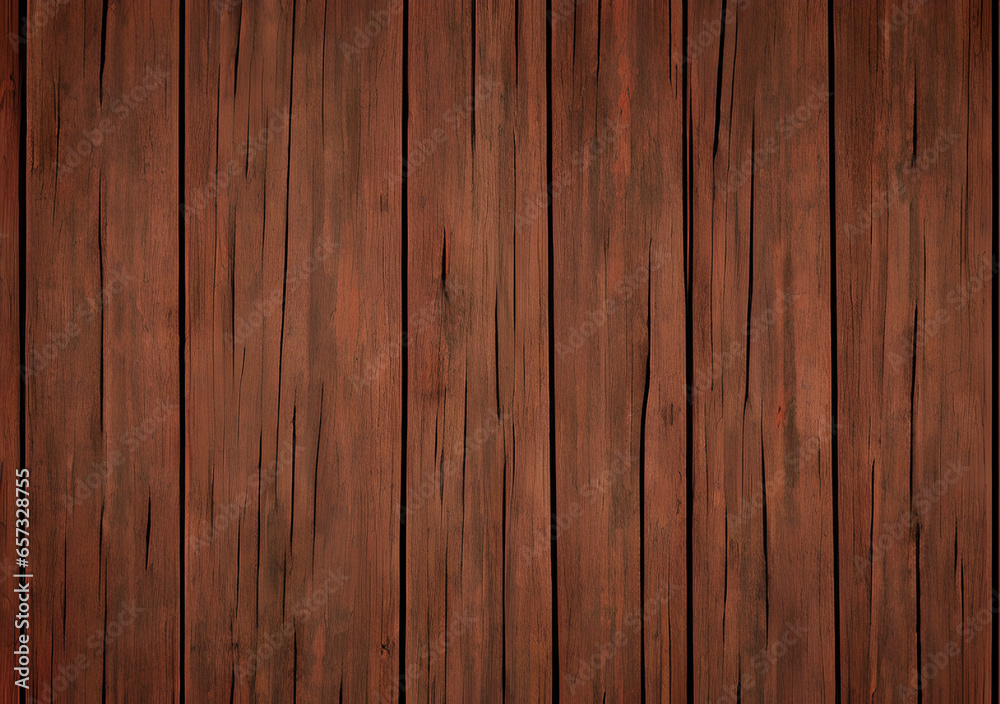 Wood board texture, grunge style wood panel, Generative AI