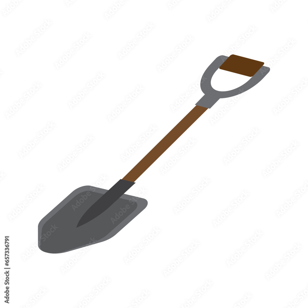 Sand shovel icon logo vector design template Sand shovel icon logo vector design template