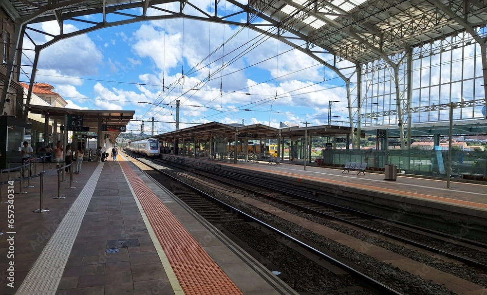 Estación de ferrocarril de Santiago de Compostela, Galicia