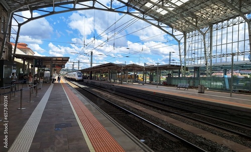 Estación de ferrocarril de Santiago de Compostela, Galicia