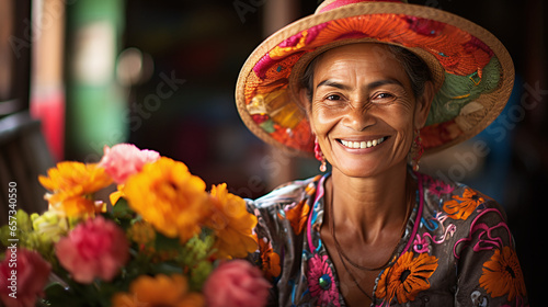 Central American Latina Grandma: A Portrait of Culture and Wisdom