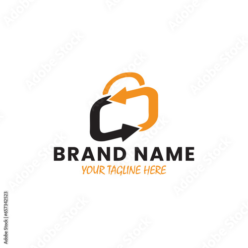 ecommerce logo design vector