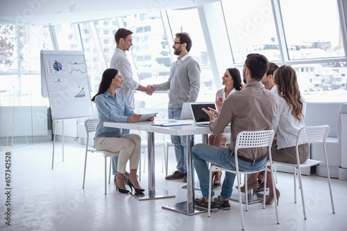 Business people working