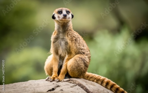 meerkat on guard