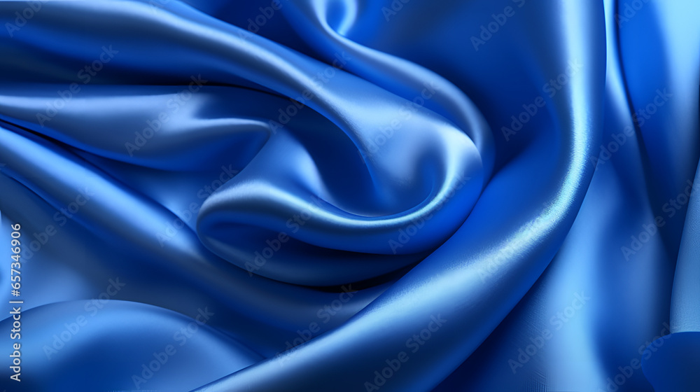 Obraz premium Silk Fabric Luxurious Texture Background by Generative AI