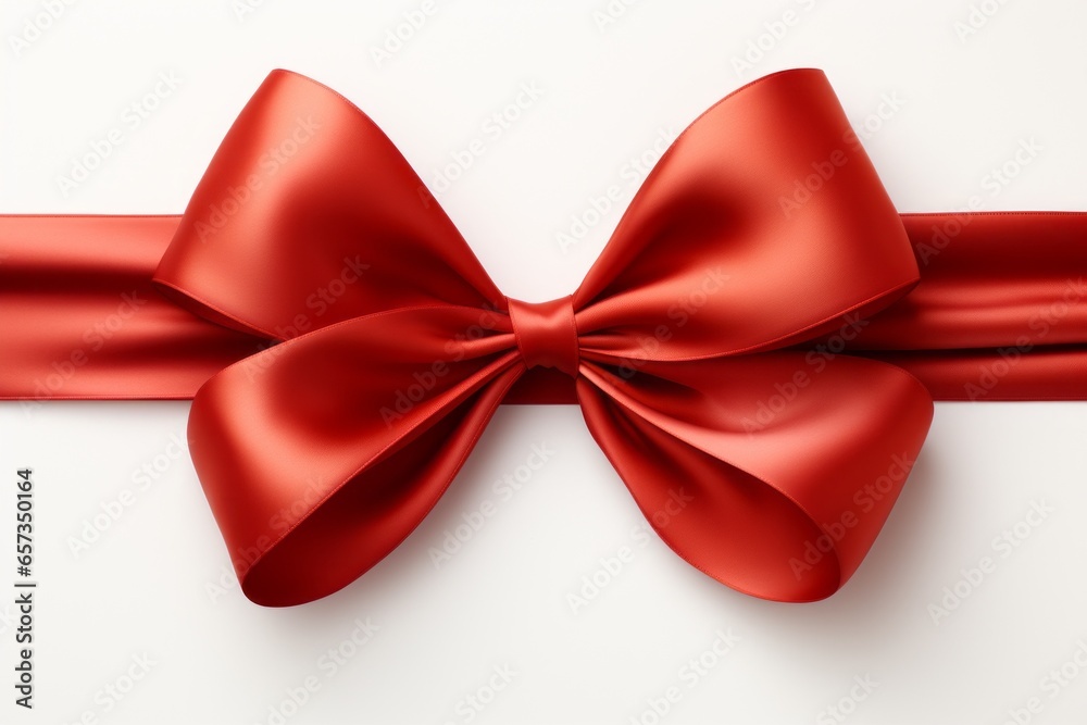 Bow for decorating gifts on a light plain background. Merry christmas and happy new year concept Bow for decorating gifts on a light plain background. Merry christmas and happy new year concept