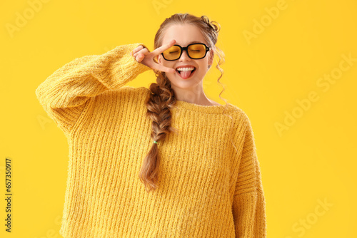 Beautiful happy young woman...