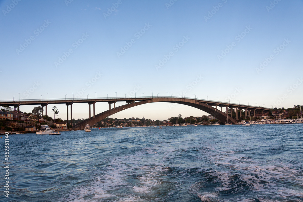 bridge over the river