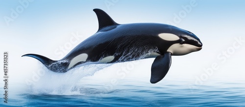 Orca the killer whale With copyspace for text