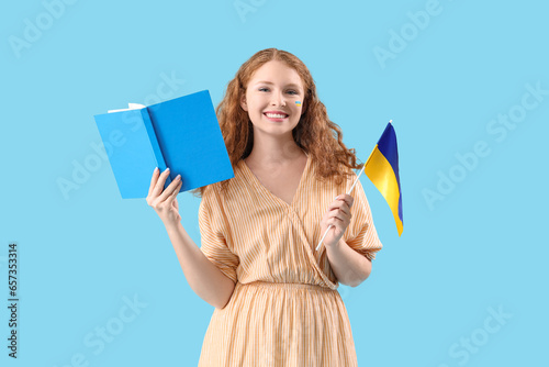 Beautiful happy young woman...