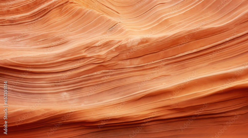A unique view of sandstone with layered ripple patterns, resembling the intricate layers of a cake. Each layer adds depth and richness to the stones overall appearance. A unique view of sandstone with layered ripple patterns, resembling the intricate layers of a cake. Each layer adds depth and richness to the stones overall appearance.