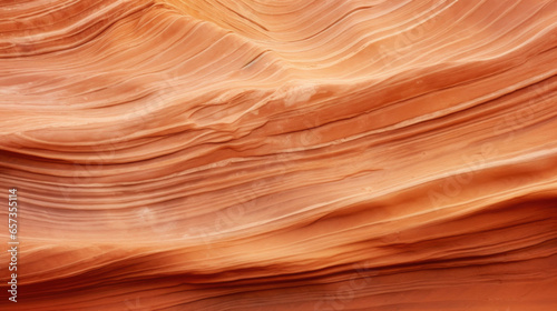 A unique view of sandstone with layered ripple patterns, resembling the intricate layers of a cake. Each layer adds depth and richness to the stones overall appearance.