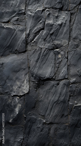 Texture of Basalt with a deep, dark color and a slightly bumpy surface. The surface is lightly pockmarked, giving it a weathered and aged look.