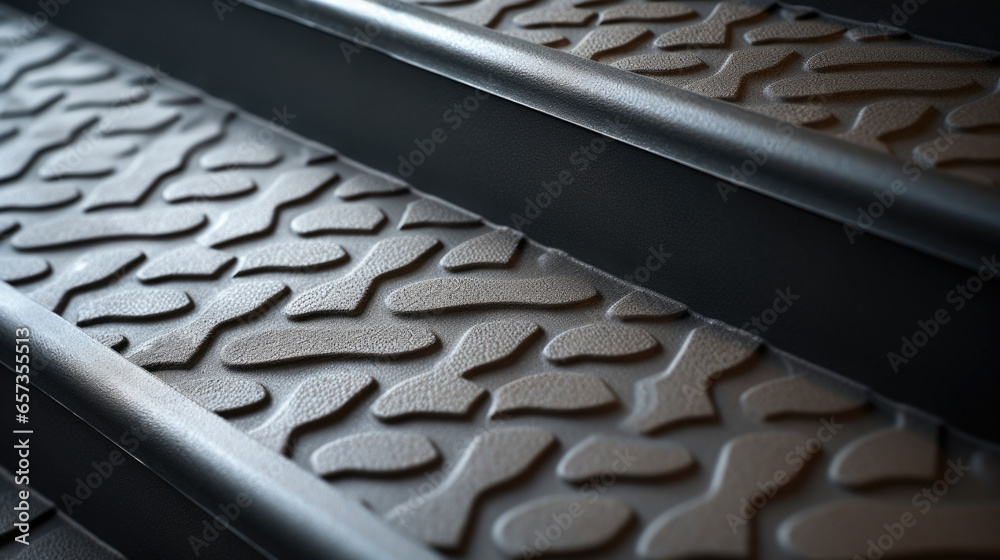 Texture of a Molded Rubber Pattern with a brushed finish, offering a ...