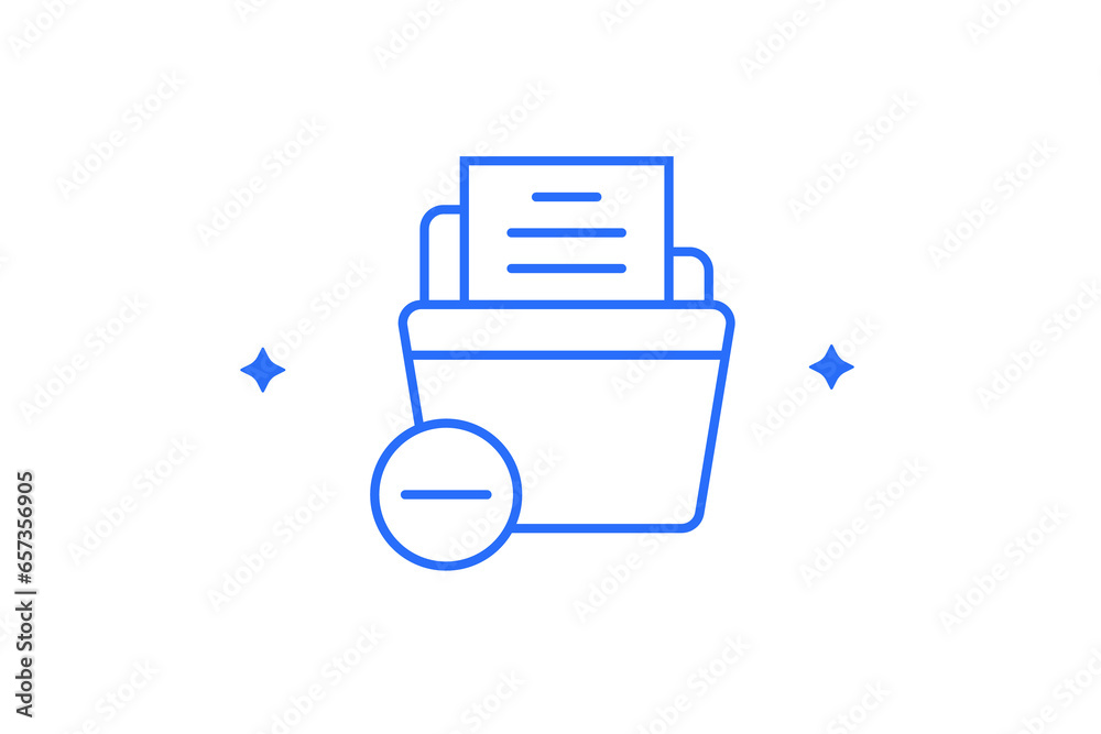 Isolated remove document file illustration in flat style design. Vector illustration.
Isolated remove document file illustration in flat style design. Vector illustration.