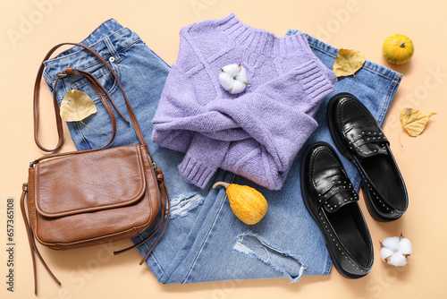 Composition with stylish fe...