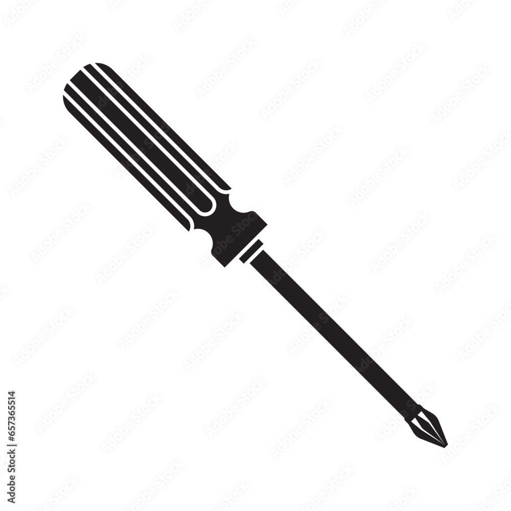 Screwdriver vector icon Screwdriver vector icon