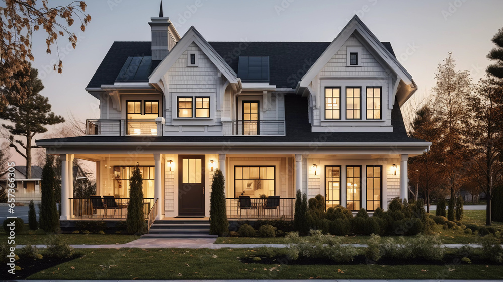Suburban Retreat. Find retreat in this traditional suburban house