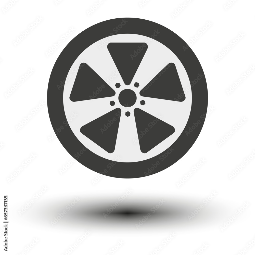 Transport tire icon. Vector illustration. EPS 10. Transport tire icon. Vector illustration. EPS 10.