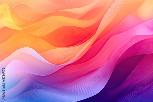 Abstract Background for PPT: Gradient Transition of Hues Depicting Flow of Ideas and Concepts, generative AI